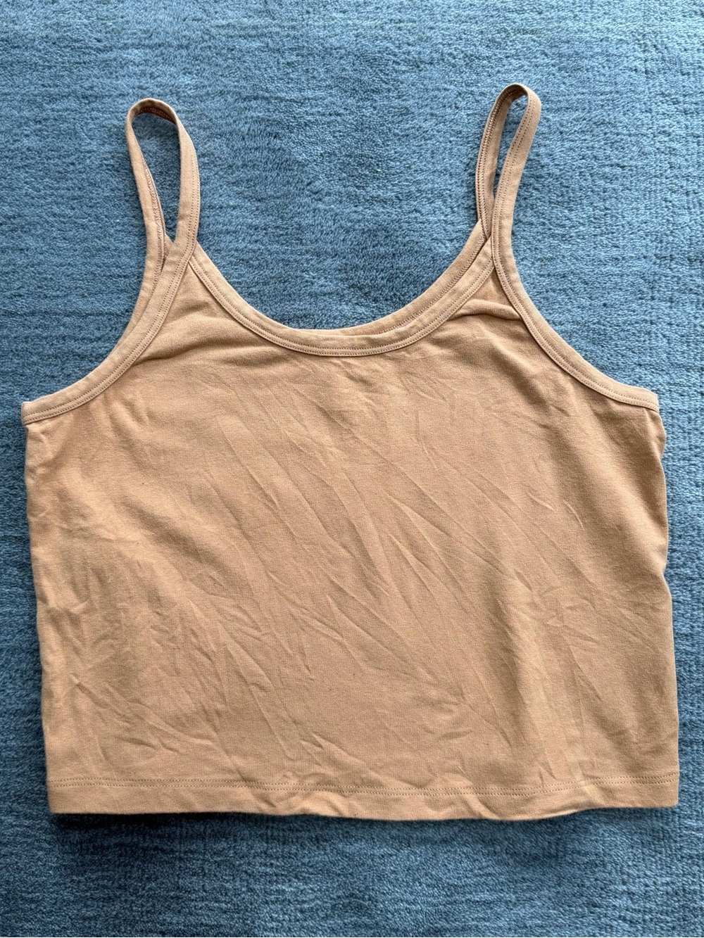 ARQ TAN CROPPED TANK TOP